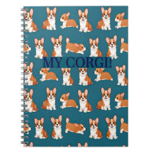 Corgi-valp anteckningsbok Journal