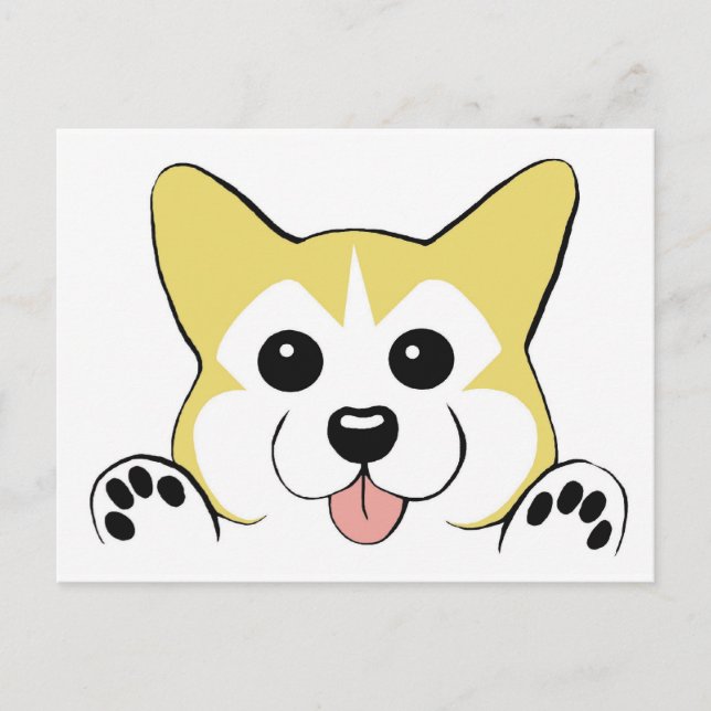 Corgi Vykort (Framsida)
