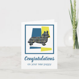 Corgi Welsh Puppy Grattiss Card Kort