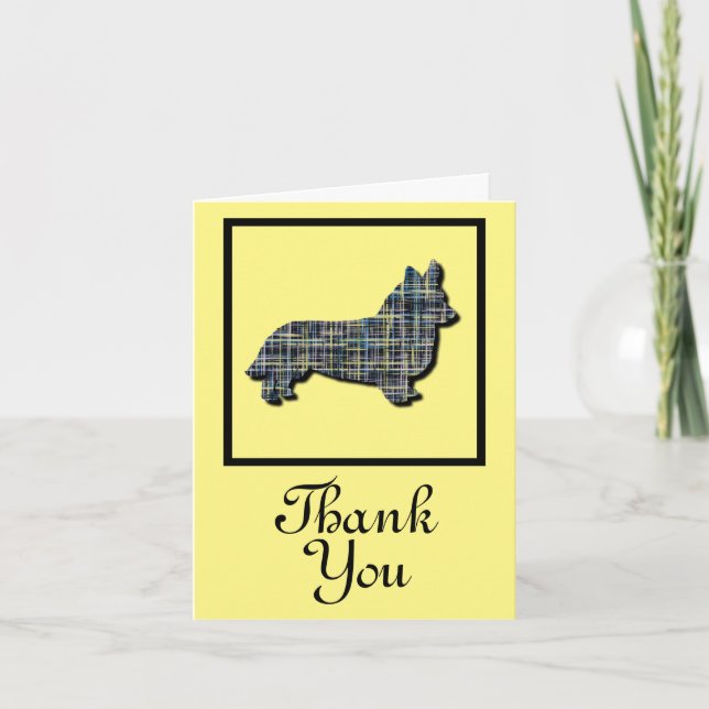 Corgi Welsh Tack Greeting Card Kort (Framsida)