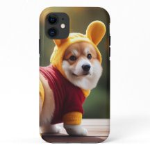 Corgi Winnie Pooh V2 iphone case