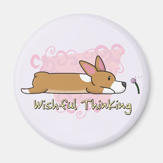 Corgi Wishful Thinking Magnet (Framsidan)