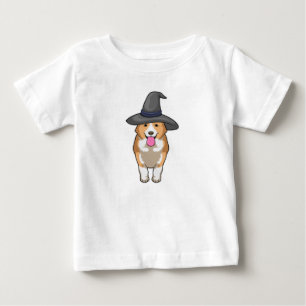 Corgi Witch T Shirt