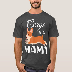 Corgi Women Girls Puppy Mamma Hund Älskare Gift T Shirt