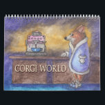 Corgi World - en Welsh corgi hund-kalender Kalender<br><div class="desc">Corgi Magic-kalendern visar att bild en månad i corgi hundar har ett liv. Som de gör. De kanske väntar på det första kopp kaffet på morgonen - det kan vara soooooo långsamt! Eller så bränner de korv över en lägereld eller klappade upp som Batman och Batman för att ingen av...</div>