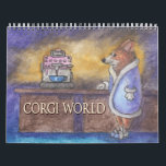 Corgi World - en Welsh corgi hund-kalender Kalender<br><div class="desc">Corgi Magic-kalendern visar att bild en månad i corgi hundar har ett liv. Som de gör. De kanske väntar på det första kopp kaffet på morgonen - det kan vara soooooo långsamt! Eller så bränner de korv över en lägereld eller klappade upp som Batman och Batman för att ingen av...</div>