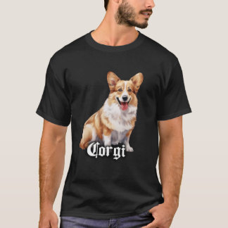 Corgi x Welsh Corgi Hund T Shirt