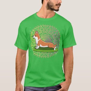 Corgi Yoga Doga Hund Yoga T Shirt