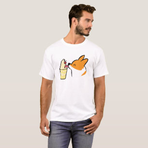 Corgiananas Dole piskar manar skjorta Tee