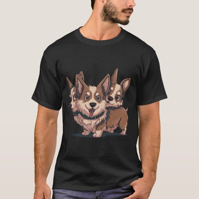 Corgiberus - Sötvaktaren T Shirt (Framsida)