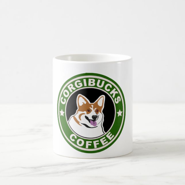 Corgibucks kaffe kaffemugg (Center)