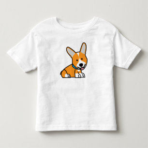 CorgiCorgis förföljer den walesiska lyckliga T-shirt
