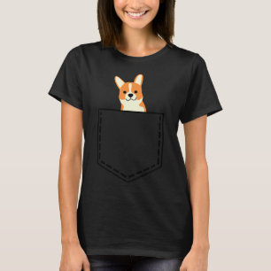 Corgie Pocket T Shirt