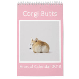 Corgien knuffar kalendern 2018 kalender