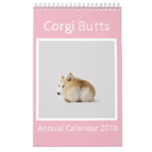 Corgien knuffar kalendern 2018 kalender