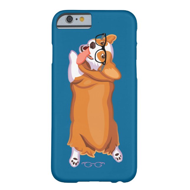 Corgien Sploot Case-Mate iPhone Skal (Baksidan)