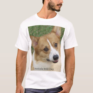 Corgigrönt, walesisk Corgi för Pembroke T-shirt
