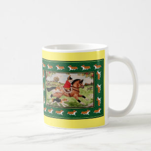 CorgiHuntsmanritter till hundmuggen Kaffemugg
