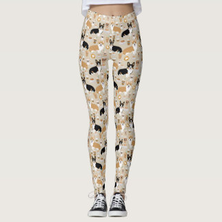 Corgikaffedamasker - koftacorgis leggings
