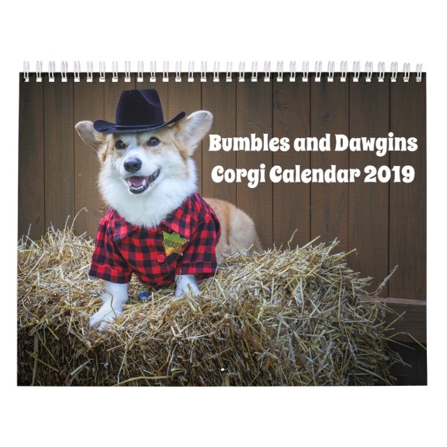 Corgikalender 2019 kalender (Omslag)