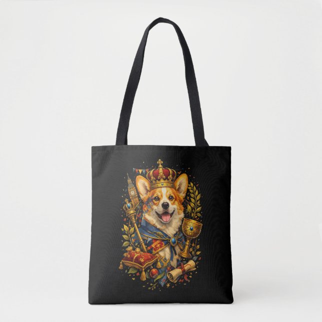 Corgikungen Tygkasse (Framsida)