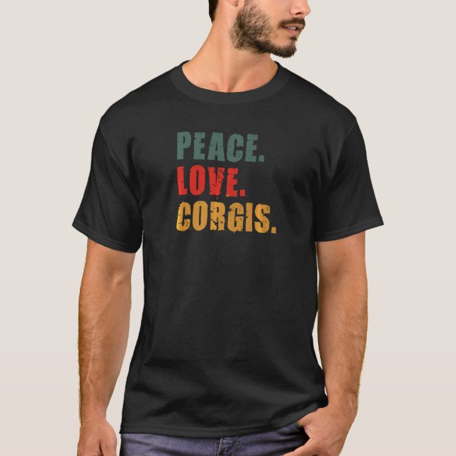 Corgis Adg036b T Shirt (Framsida)
