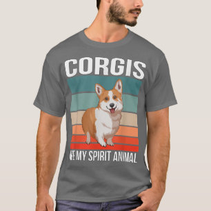 Corgis är min själ på Hundägare Welsh Corgi T Shirt