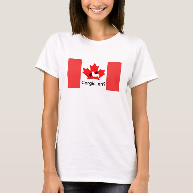 Corgis eh? t-shirt (Framsida)