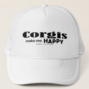 Corgis gör mig Lycklig Keps