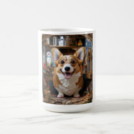 Corgis hus kaffemugg