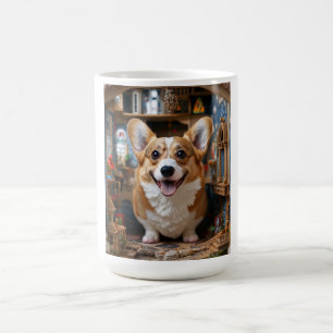 Corgis hus kaffemugg