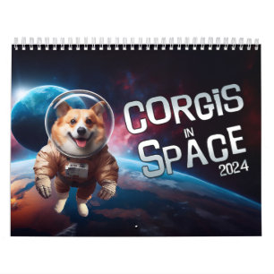 Corgis i rymden kalender