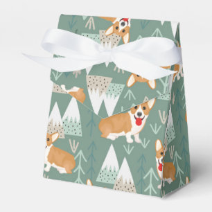 Corgis i skogarna Mönster i bergsområdena Presentaskar