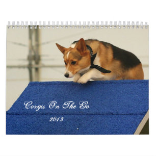 Corgis på gå 2013 kalender