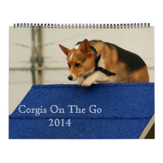 Corgis på gå 2014 kalender