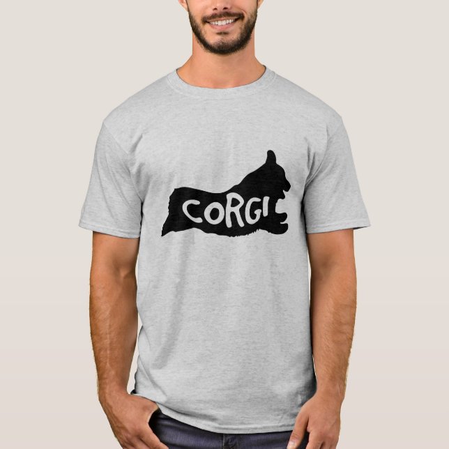 CorgiSilhouette Tröja (Framsida)