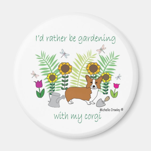 CorgiTan Magnet (Framsidan)