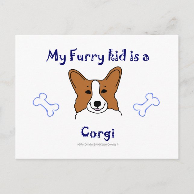 Corgitan Vykort (Framsida)