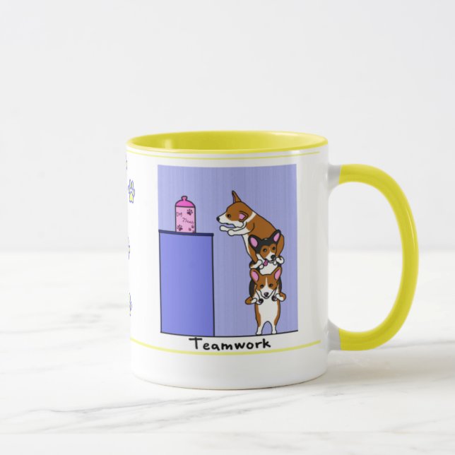 CorgiTeamworkmugg Mugg (Höger)