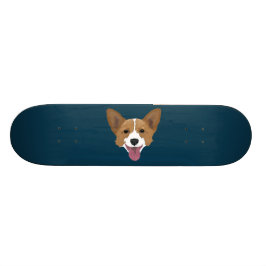 Corgivalp Mini Skateboard Bräda 18,5 Cm