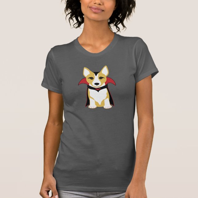 Corgivampyr T-shirt (Framsida)