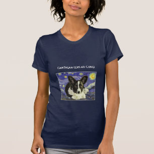 CorgiVan Gogh för kofta walesisk T-tröja för Tröja