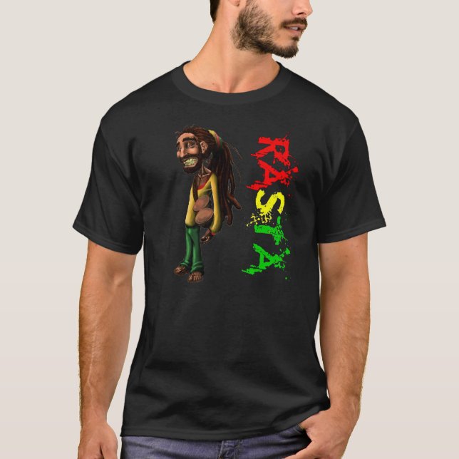 Cori Reith Rasta reggae T-shirt (Framsida)