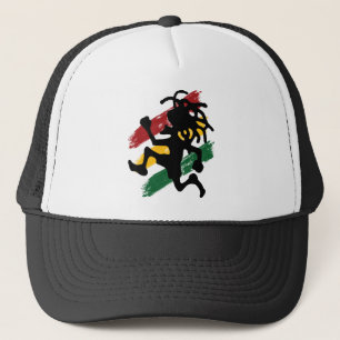 Cori Reith Rasta reggae Truckerkeps
