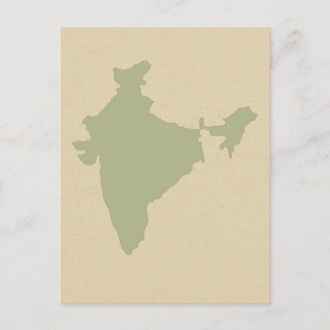 Coriander Blue Spice Moods Indien Vykort (Framsida)