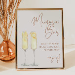 CORIANDER Boho Terracotta Möhippa Mimosa Pub Sign Poster<br><div class="desc">Mimosa-tecknet i pub har två stilade imosas, ett edgy handskrivet typsnitt, en bohemisk terracotta bränd orange- och beige färg-kombination och en modern minimalistisk utformning. Ändra enkelt teckensnittet och bakgrunden till färg för att matcha din händelse. Det här är perfekt för ett bröllop, pars dusch, möhippa, förlovningsfest eller något annat speciellt...</div>