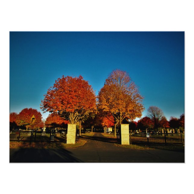 ’Corinthian Färg’ Fototryck (Framsidan)