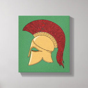 Corinthian Helmet Canvastryck