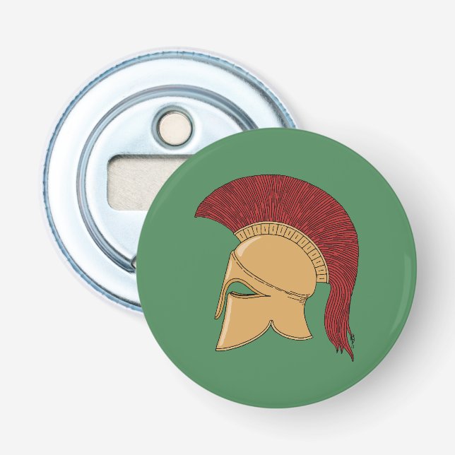 Corinthian Helmet Flasköppnare (Framsidan)