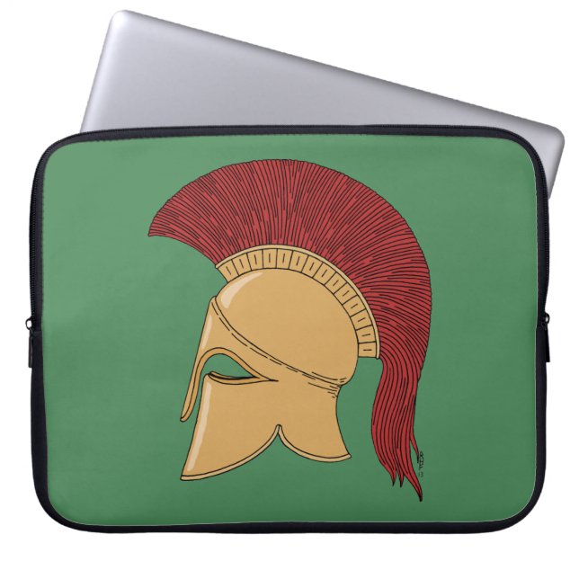 Corinthian Helmet Laptop Fodral (Framsidan)